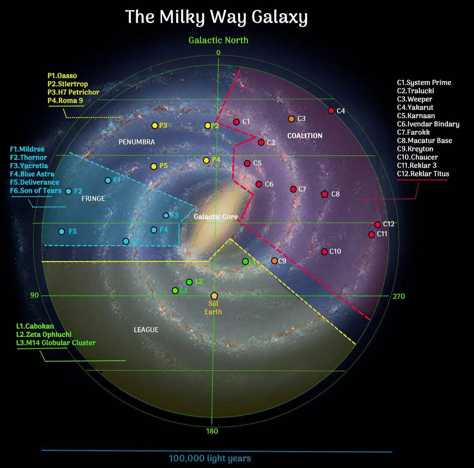 Map of the Galaxy